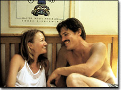 Sarah Wynter and Josh Brolin