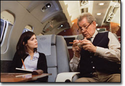 Audrey Tautou and Ian McKellen in 'The Da Vinci Code'