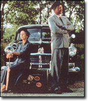 Jessica Tandy and Morgan Freeman