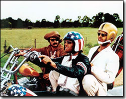 Dennis Hopper, Jack Nicholson and Peter Fonda
