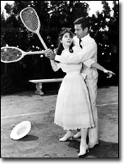 Leslie Caron and Louis Jourdan