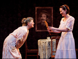 Judith Ivey and Keira Keeley are a forceful mother and fragile daughter in 'The Glass Menagerie' at the Long Wharf Theater.