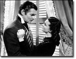 Clark Gable and Vivien Leigh