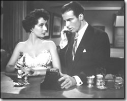 Elizabeth Taylor and Montgomery Clift