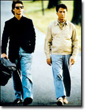 Tom Cruise and Dustin Hoffman