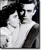 Natalie Wood and James Dean