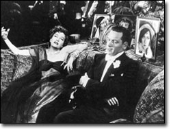 Gloria Swanson and William Holden