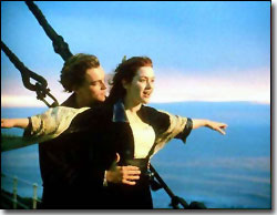 Leonardo DiCaprio and Kate Winslet