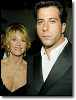 Jane Fonda and son Troy Garrity