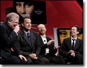 Howard Stringer, Tom Hanks, Ron Howard, Brian Grazer