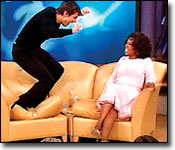 Tom Cruise and Oprah Winfrey