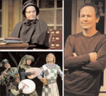 Clockwise from top left: 'Doubt,' '700 Sundays' and 'Monty Python's Spamalot'