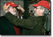 George Lucas and Steven Spielberg