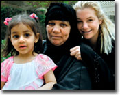 Marla Ruzicka and Iraqui family