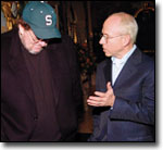 Michael Moore and Bob Balaban