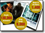 'Crash,' 'King Kong,' 'Down to the Bone'