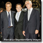 Francesca Rutelli, Prime Minister Romano Prodi and Davide Croff