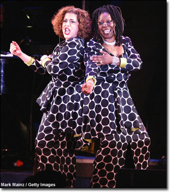 Mary Testa, Whoopi Goldberg