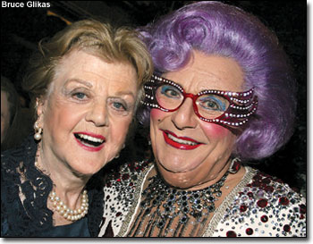 Angela Lansbury and Dame Edna