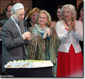 Stephen Sondheim, Barbara Cook and Betty Buckley