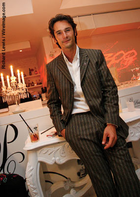 '300' star Rodrigo Santoro chills at the film's Berlin Film Festival bow.