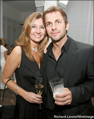 Zack Snyder and wife Deborah