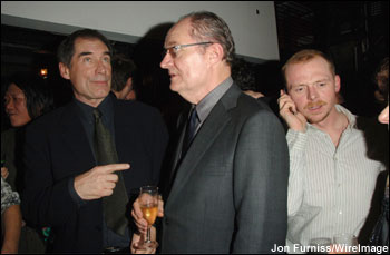 Timothy Dalton, Jim Broadbent and Simon Pegg
