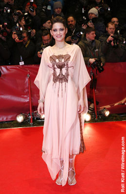 Marion Cotillard wore a Gaultier gown.