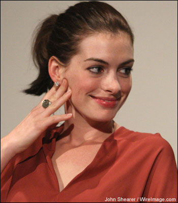 anne hathaway rachel getting married. Anne Hathaway at the Variety