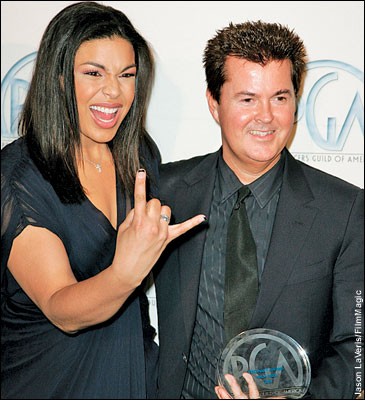 Jordan Sparks and Simon Fuller