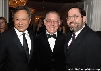 Ang Lee, James Schamus and Michael Barker