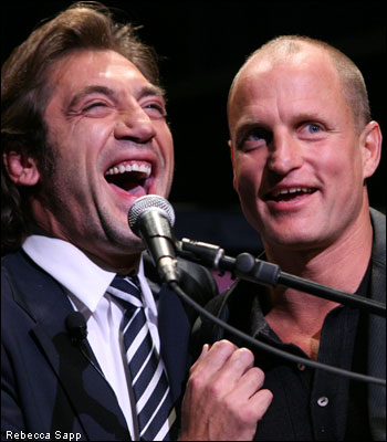 Bardem, Harrelson