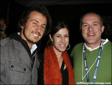 Tao Ruspoli, Rena Ronson and Cassian Elwes
