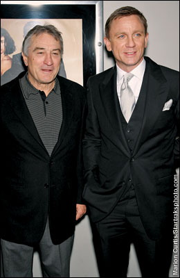 Robert De Niro, Daniel Craig