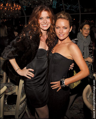 Debra Messing, Becki Newton