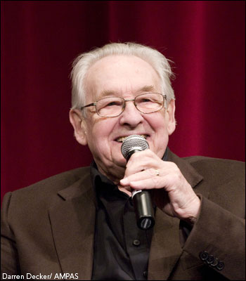 'Katyn' director Andrzej Wajda at the Foreign Language Film Award Symposium, held in the Academy of Motion Picture Arts and Sciences' Samuel Goldwyn Theater - February 23, 2008.