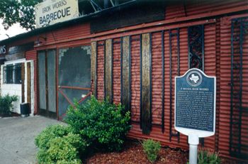  Iron Works. Next door to the Convention Center, but you'd drive miles for barbecue this good. 100 Red River.(512) 478-4855