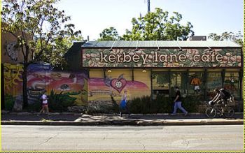  Kerbey Lane Cafe. Gingerbread pancakes. 'Nuff said, but it's also open 24 hours. Four locations, including 2606 Guadalupe St.; (512) 477-5717