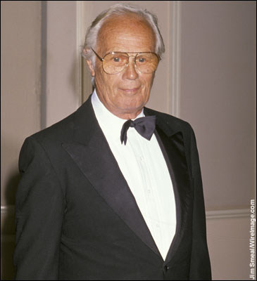 Richard Widmark during the Richard Widmark during the