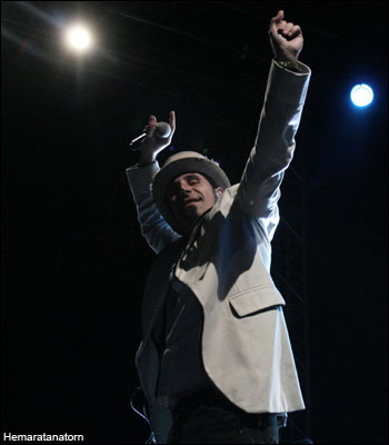 Serj Tankian performs Friday night at Coachella.