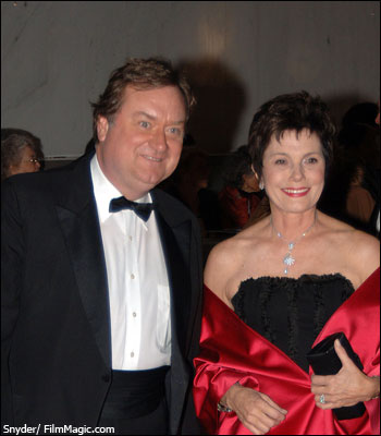 Tim Russert and wife Maureen Orth arrive at The 28th Annual Kennedy Center Honors at The Kennedy Center for the Perfoming Arts in Washington D.C. -- December 4, 2005