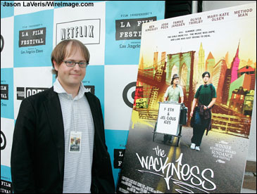 Producer Joe Neurauter poses at the 2008 Los Angeles Film Festival's 'Wackness' premiere Westwood, CA.