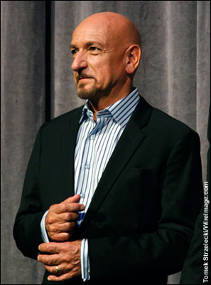 Sir Ben Kingsley attends the 'Fifty Dead Men Walking' film premiere held at the Roy Thomson Hall.
