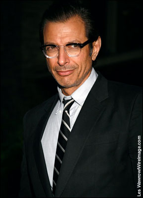 Actor Jeff Goldblum arrives for the 'Adam Resurrected' film premiere held at the Isabel Bader Theatre in Toronto.