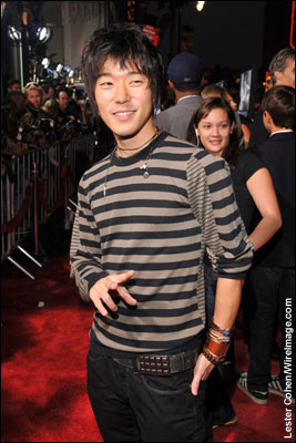 Aaron Yoo arrives at the L.A. premiere of 'Eagle Eye' in Hollywood. &bull; Review: 'Eagle Eye' 