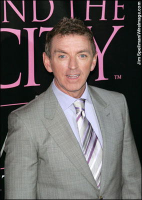 Director Michael Patrick King at the 'Sex and the City: The Movie' DVD party in New York.