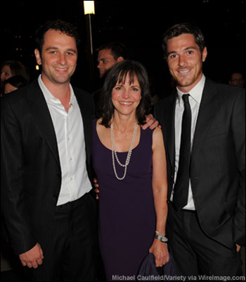 'Brothers & Sisters' co-stars Matthew Rhys, Sally Field and Dave Annable at the 2nd annual Evening Before party.