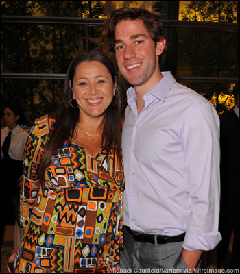Camryn Manheim and John Krasinski at the 2nd annual Evening Before party.