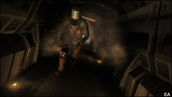 EA's new sci-fi horror videogame, 'Dead Space: Downfall' DVD Review 