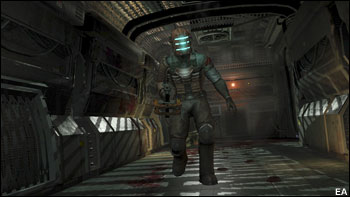 EA's new sci-fi horror videogame, 'Dead Space: Downfall' DVD Review 